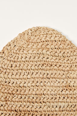 RAFFIA EFFECT LIMITED EDITION HAT