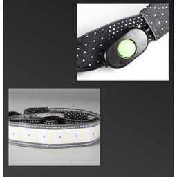 Фонарь налобный 3.5 Вт, 1.5 В, 350 лм, дальность 100 м, COB 26 шт, IPX4, 3 режима, 3 АА - Simaland фото 2