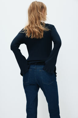 MAMA Slim Straight Ankle Jeans - H&m фото 4