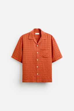 GEOMETRIC JACQUARD SHIRT - Zara фото 7