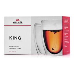 Набор стаканов Walmer King 2 шт. с двойными стенками, 0.35 л, цвет прозрачный  фото 9