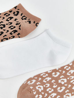 Desenli Kad?n Patik ?orap 5li