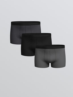 Standart Kal?p Pamuklu Esnek Erkek Boxer 3l?