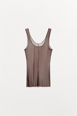 100% SILK VEST TOP - Zara фото 3
