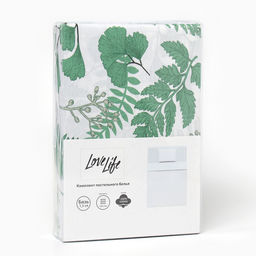 КПБ LoveLife 1.5 сп Гербарий 147*210,150*215,50*70 -1 шт,100% хлопок,бязь 120 г/м2  фото 11