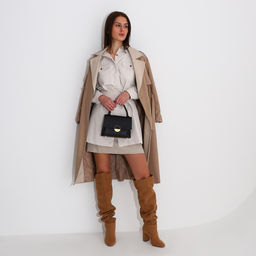 Сумка-мессенджер на клапане, цвет чёрный - Simaland фото 9