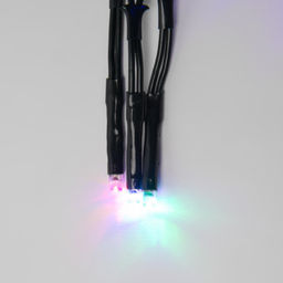 ULD-S0300-200/DGA MULTI IP20 FIRECRACKER Гирлянда светодиодная с контроллером Фейерверк, 3м. 200 светодиодов. Разноцветный свет. Провод зеленый. ТМ Uniel - Volpe фото 3
