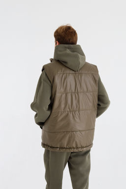 Жилет утепленный мужской, хаки - Inzibe фото 3