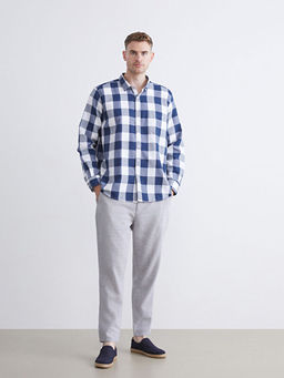 Regular Fit Uzun Kollu Ekose Arm?rl? Erkek G?mlek