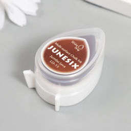 Штемпельная подушка меловая «Кофейный», 4.8×3.5 см