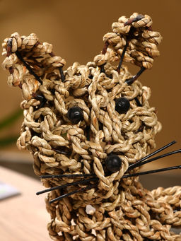 Сувенир плетёный «Мышка», 40×20×26 см, сиграсс