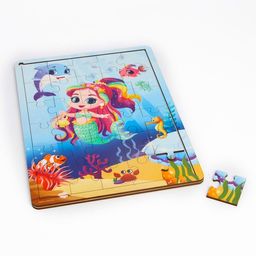 Пазл Русалочка с подсказкой - Лесная мастерская фото 7