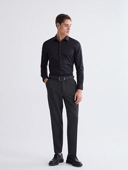 Slim Fit Gabardin Erkek G?mlek