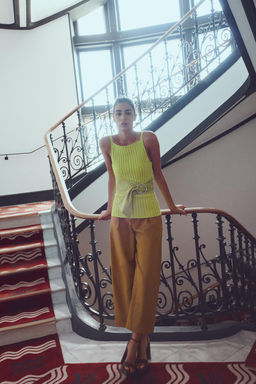 BASIC RIBBED KNIT TOP - Zara фото 6