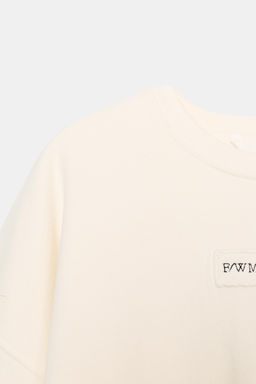 BALLOON EMBROIDERED SLOGAN SWEATSHIRT - Zara фото 6