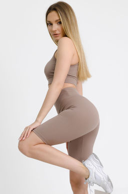 Женские велосипедки в рубчик-лапша Happy Fox  фото 30