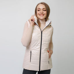 RODOS Жилет женский демисезон М-249 Светло-розовый  фото 29