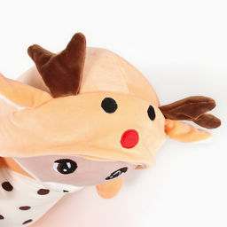 Мягкая игрушка Котик, в костюме оленёнка, 70 см - Simaland фото 2