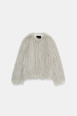 ZW COLLECTION FAUX FUR COAT