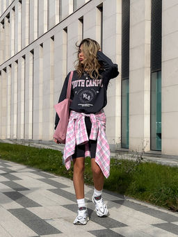 Свитшот свободного силуэта SOUTH CAMPUS - NEVERLATE фото 4