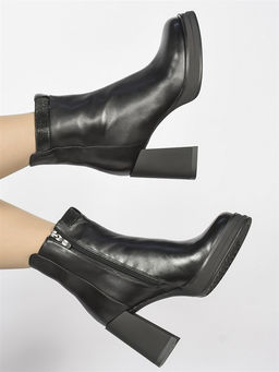 Ботильоны стильные зимние M6232