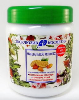 Эксклюзивкосметик Кондиционер-ополаскиватель Миндальное молочко, 500 гр