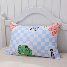 Комплект постельного белья на резинке Сатин Люкс KIDS 100% хлопок CDKR026 90*200*25/1.5 спальный/50-70 1 шт - Ситрейд фото 5