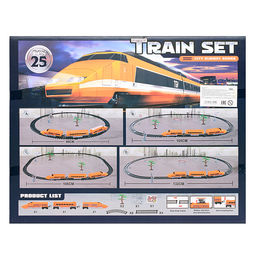 Железная дорога "Train set-1" в коробке