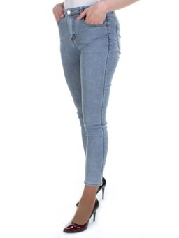 8033 BLUE Джинсы женские ADORNSKY (65% хлопок, 35% полиэстер)