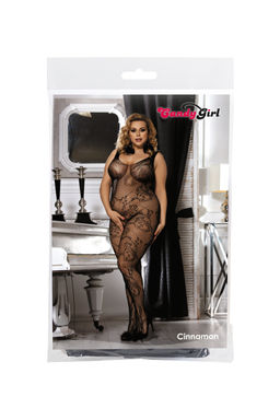 Костюм-сетка Candy Girl Cinnamon черный, 2XL  фото 7