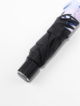 Зонт механический Воздушные цветы, эпонж, 4 сложения, 8 спиц, R=48/55 см, d=96 см, МИКС