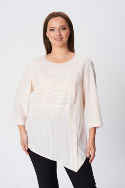 Блуза Modema 769 желтая полоска  фото 6