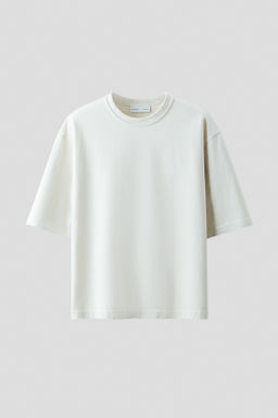 Camiseta boxy de algod?n - H&m фото 4