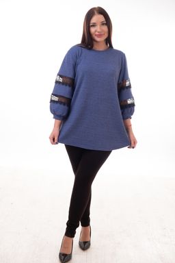 Туника Климентина голубая - Марлен фото 2