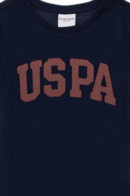 K_z _ocuk Lacivert Basic Ti__rt Sepette S_rpriz _ndirim - U.s. polo assn фото 3