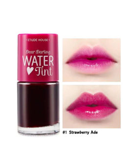 Тинт на водной основе с нежным фруктовым ароматом клубники ETUDE HOUSE Dear Darling Water Tint #01 Strawberry 9g