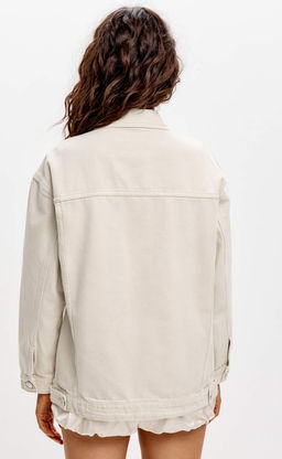 Куртка джинс P612-1249 l.beige - Primm фото 6