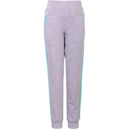 RODOS Брюки для девочки футер 2-х нитка М-208д Меланж/Мята