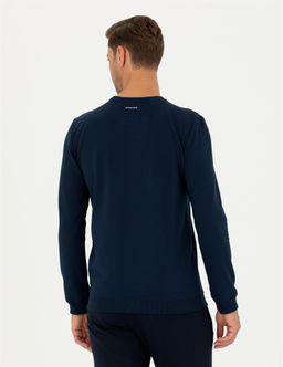 Lacivert Regular Fit Sweatshirt - Pierre cardin фото 6