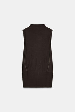 FLOWY HIGH NECK TOP - Zara фото 6