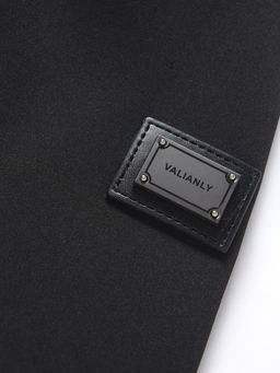 Ветровка мужская софтшелл виндстоппер с капюшоном спортивная черного цвета 9615_1Ch