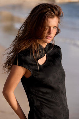STUDDED HALTER TOP - Zara фото 9