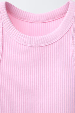 RIBBED SWIM T-SHIRT - Zara фото 3