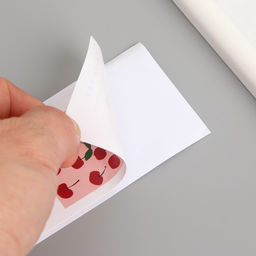 Наклейка бумага благодарность Вишня набор 50 шт 10х5 см - Simaland фото 3