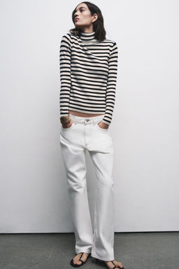 EXTRA-SOFT STRIPED KNIT JUMPER - Zara фото 7