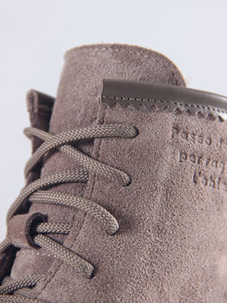 Ботинки 319.taskanaka.Тауп майами+капучино замша/шерсть