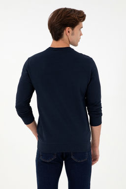 Мужской темно-синий базовый свитшот Неожиданная скидка в корзине - U.s. polo assn фото 12