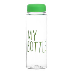 Бутылка для воды My bottle, 500 мл, 19×6 см, мешок в комплекте, МИКС