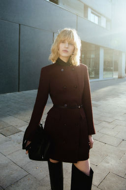 Vestido blazer cruzado - H&m фото 3