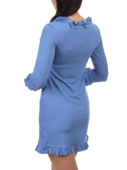 17230 LT. BLUE Платье летнее (92% вискоза, 8% эластан)